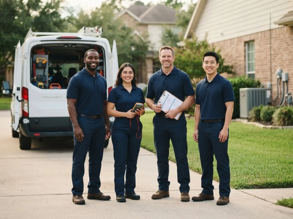 Certified HVAC technician near Bishop, TX